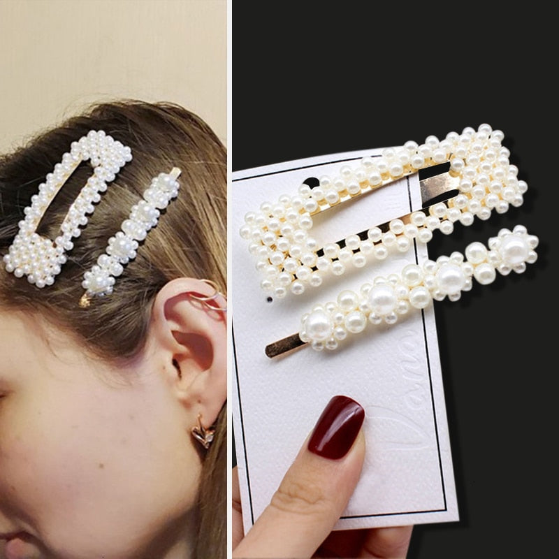 Fashionable Pearl Hair Clips-Pin for Women