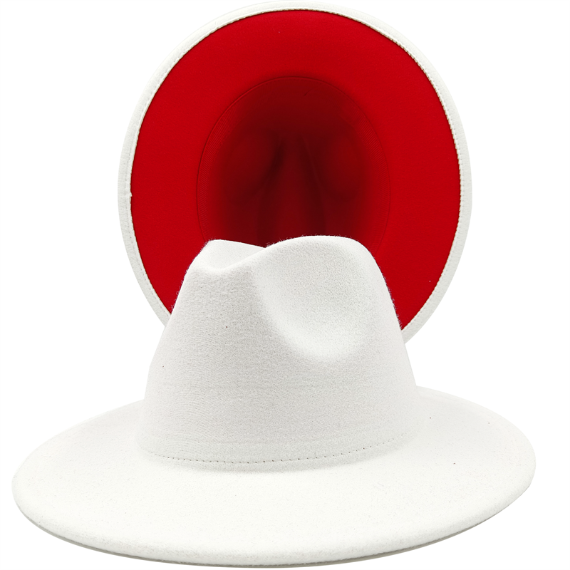 Unisex 2-color Fedora Hats