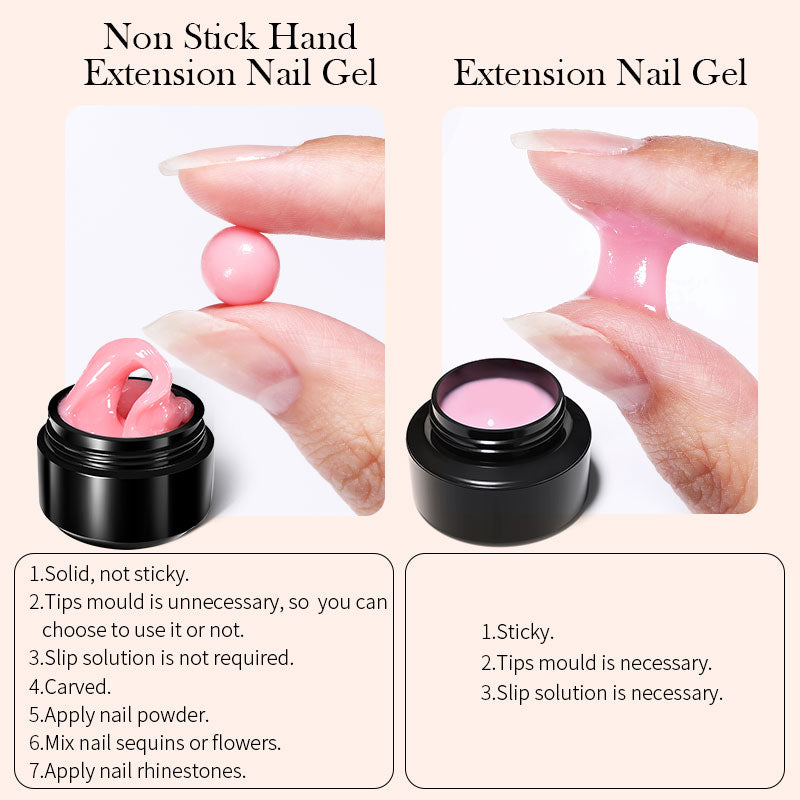 Non-Stick Hand Extension Nail Gel