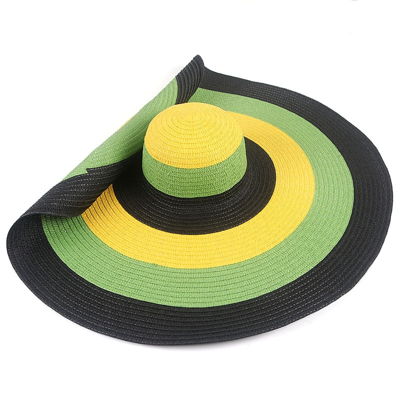 Large Wide Brim Straw Hats for Women