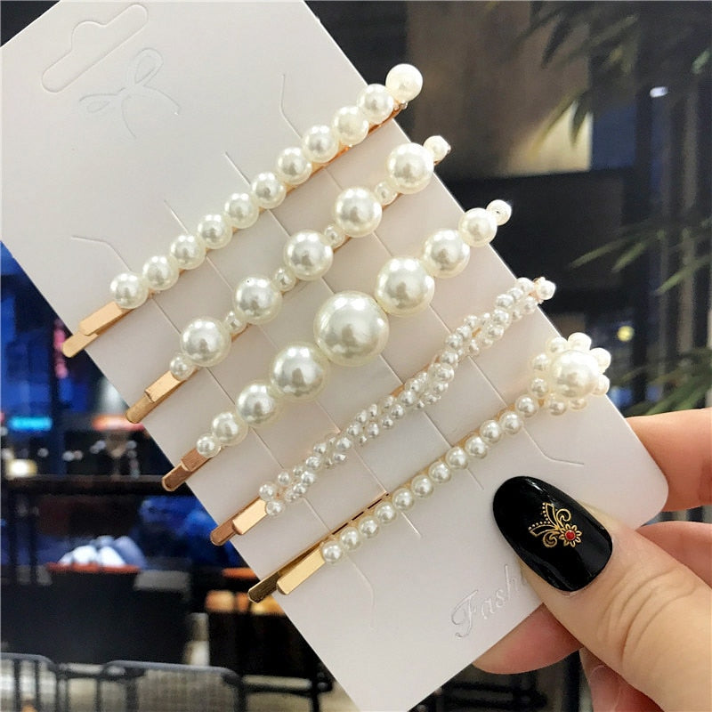 Fashionable Pearl Hair Clips-Pin for Women