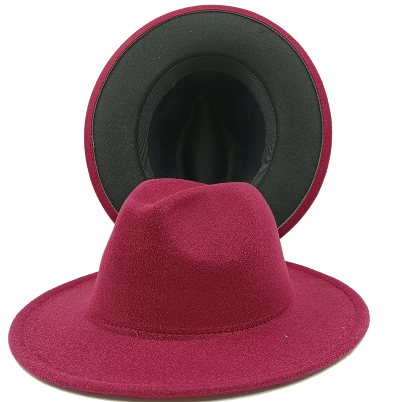 Unisex 2-color Fedora Hats