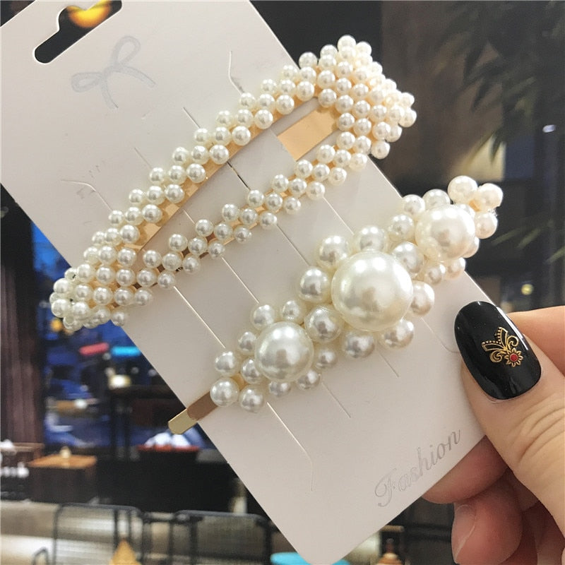 Fashionable Pearl Hair Clips-Pin for Women