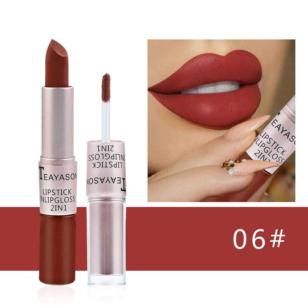 5-in-1 Matte Lipstick -Lip Tint -Long Lasting Lipstick Sets