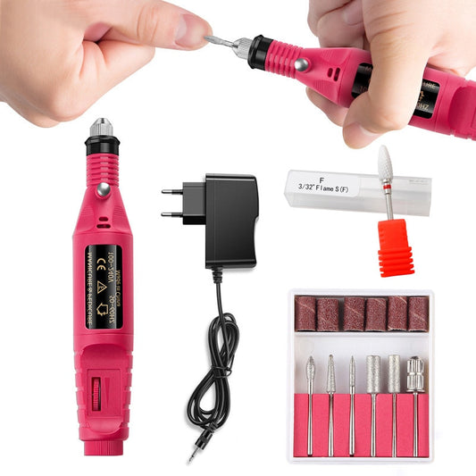 Professional Electric Manicure / Pedicure Drill Set with bits