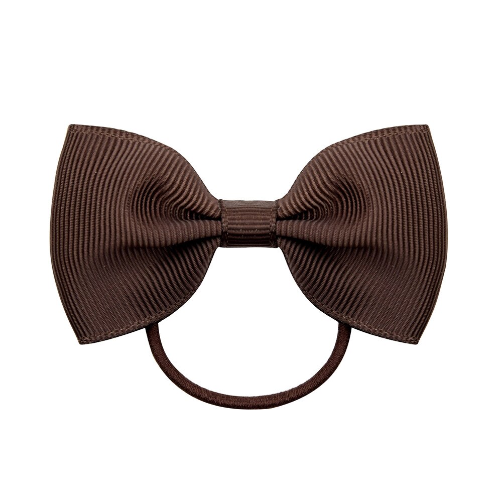 Small Elastic Rubberband Bow for Girls