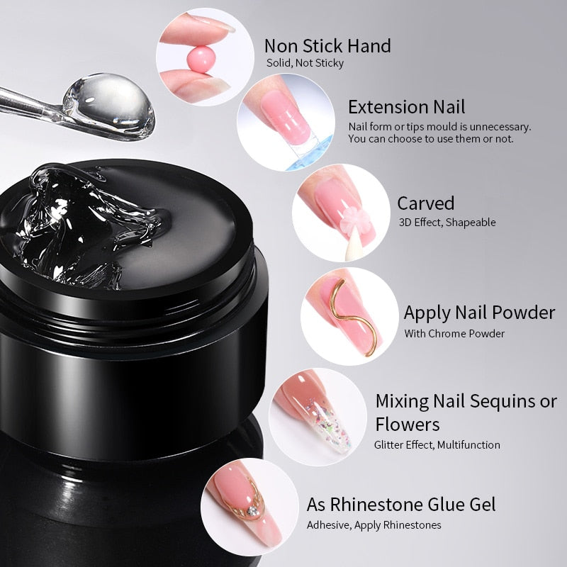 Non-Stick Hand Extension Nail Gel