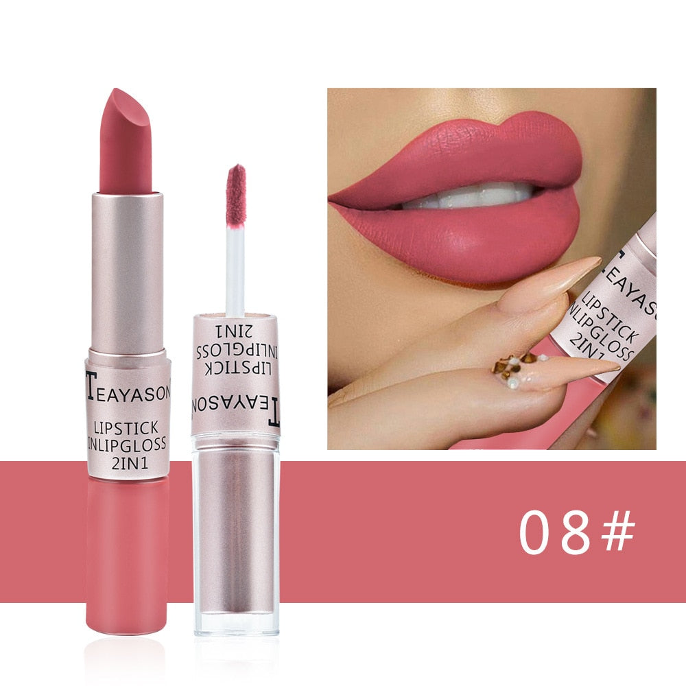 5-in-1 Matte Lipstick -Lip Tint -Long Lasting Lipstick Sets