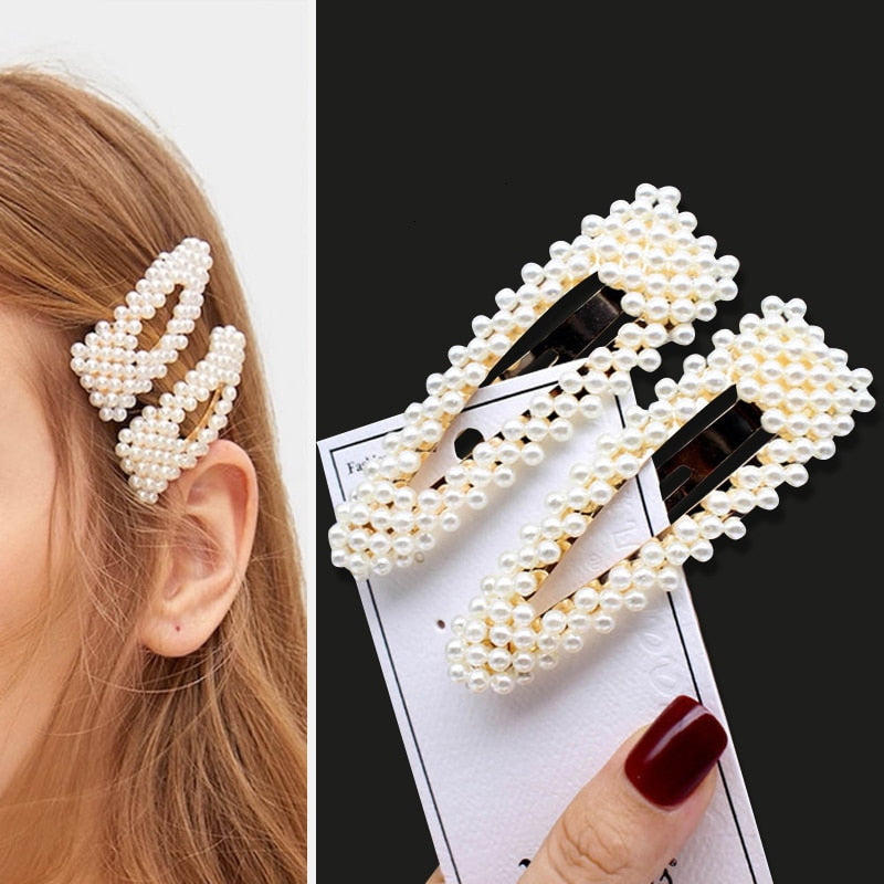 Fashionable Pearl Hair Clips-Pin for Women