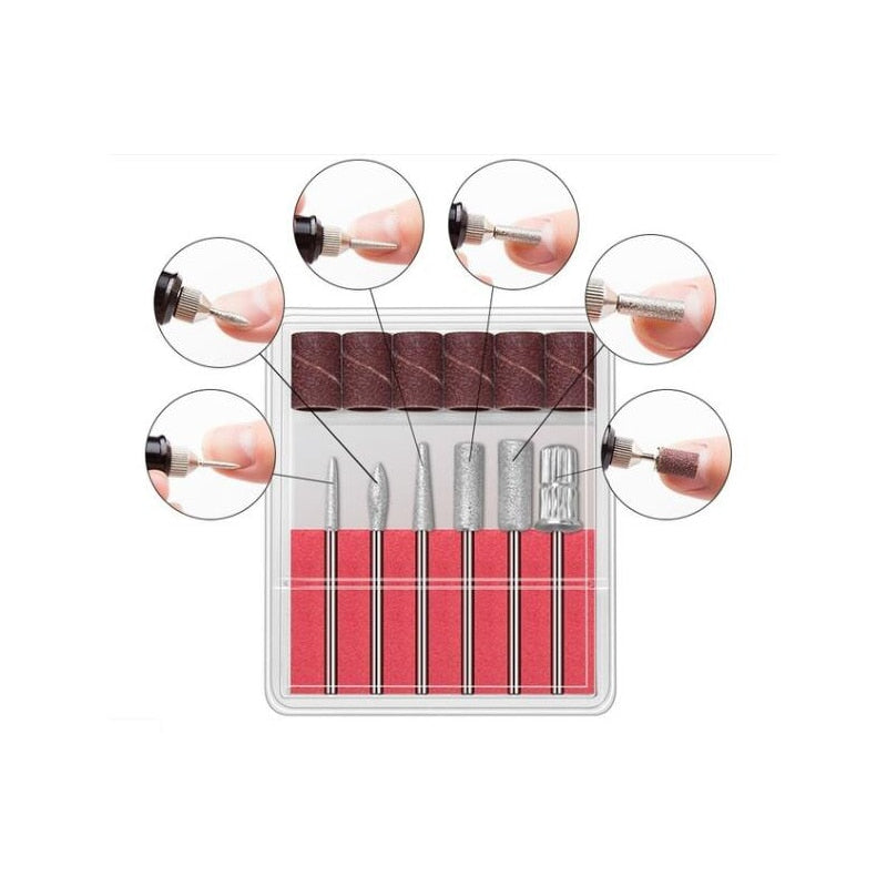 Professional Electric Manicure / Pedicure Drill Set with bits