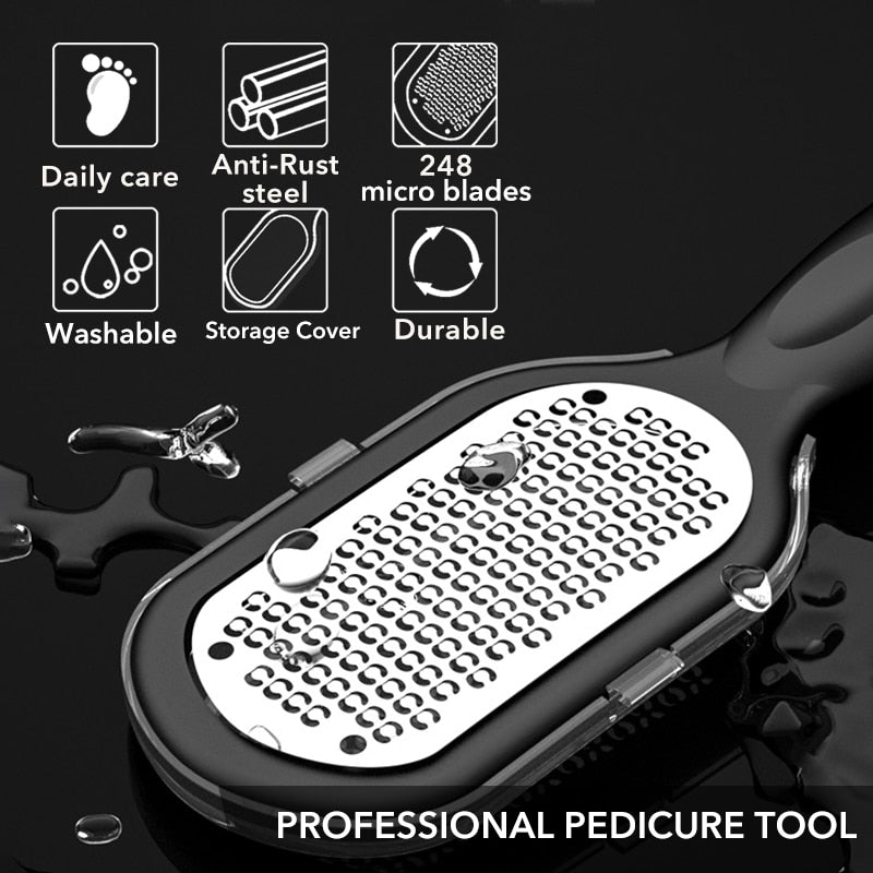 1 Pc Stainless Steel Foot Callus Remover