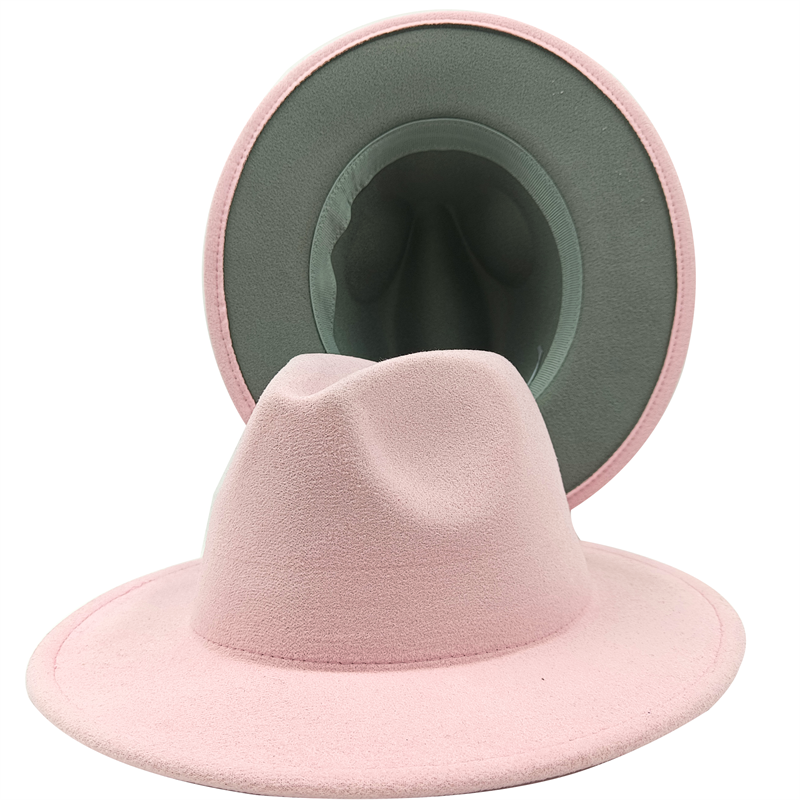 Unisex 2-color Fedora Hats