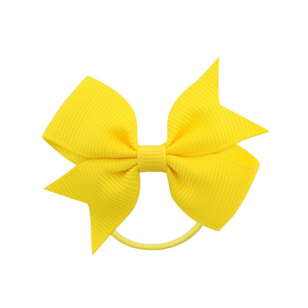 Small Elastic Rubberband Bow for Girls