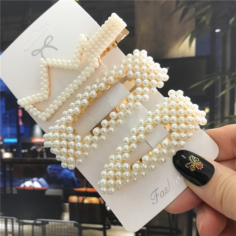 Fashionable Pearl Hair Clips-Pin for Women