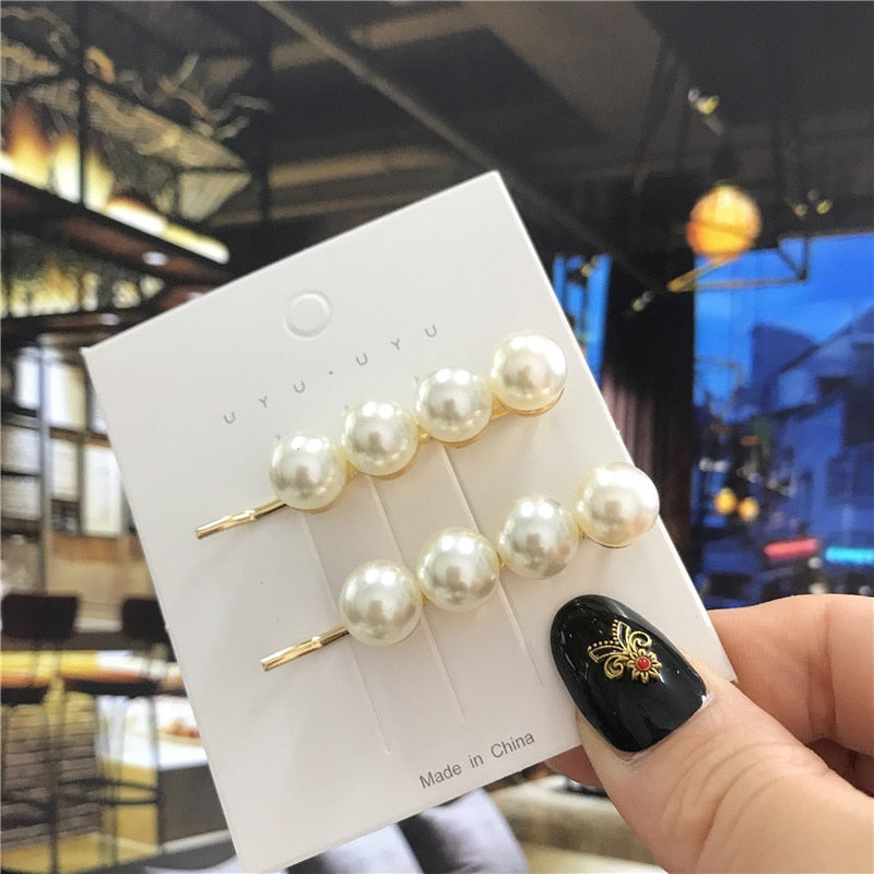 Fashionable Pearl Hair Clips-Pin for Women