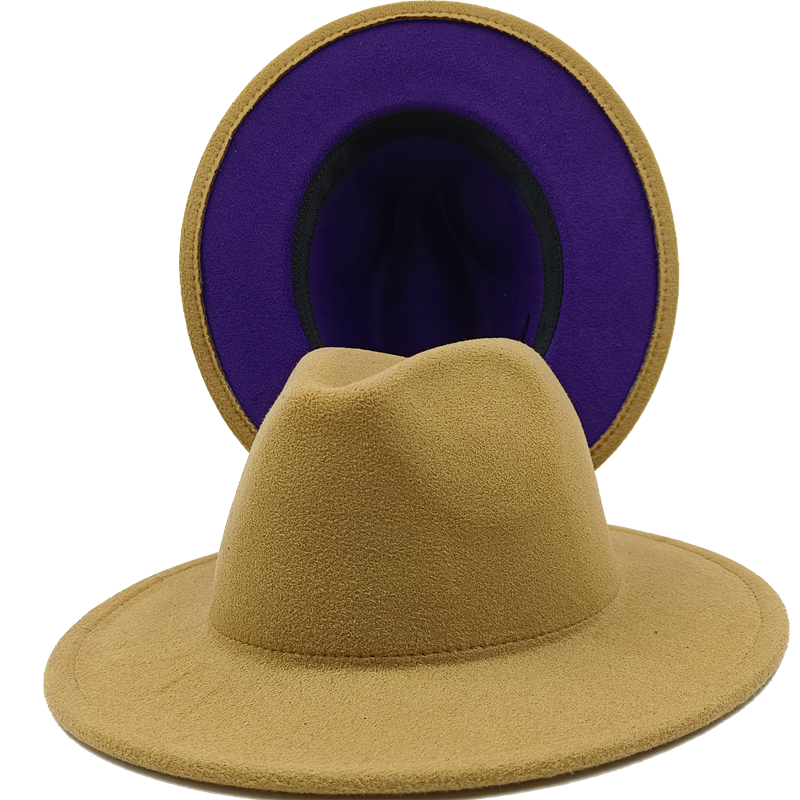 Unisex 2-color Fedora Hats