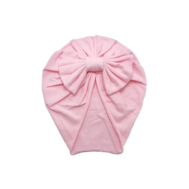 Solid Color Baby Headbands -Cotton Turbans -Hair Accessories