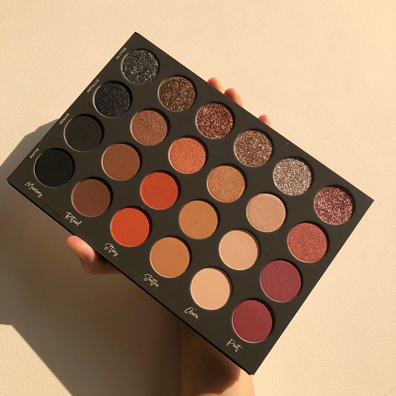 24 Color Matte Eye Shadow Palette