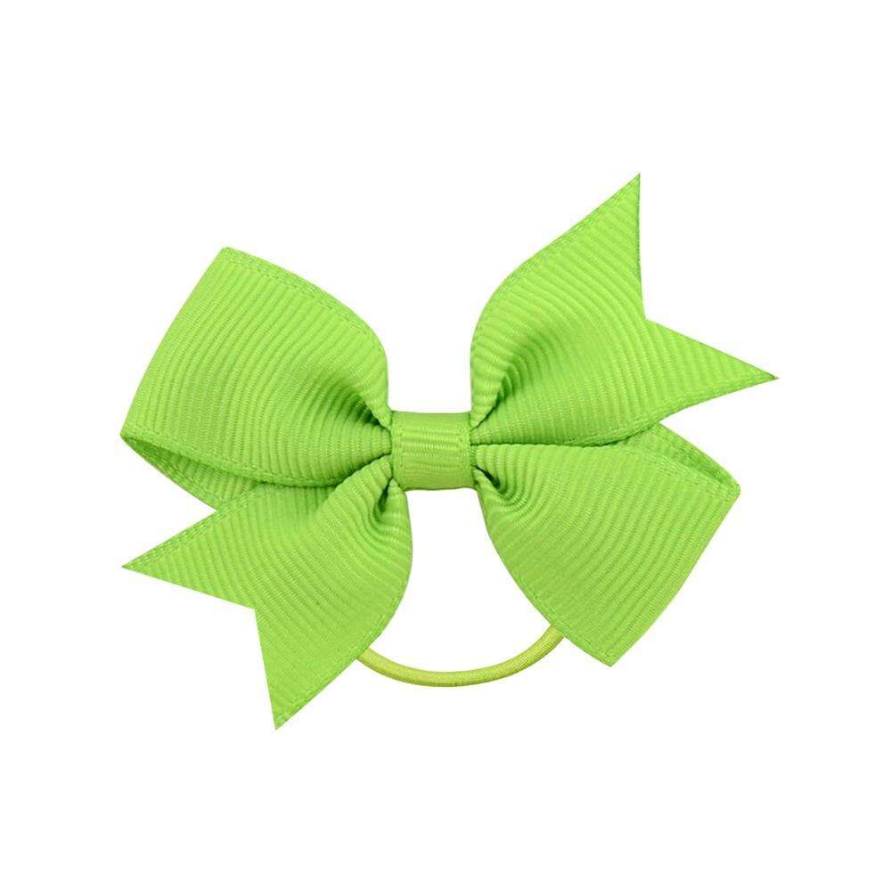 Small Elastic Rubberband Bow for Girls