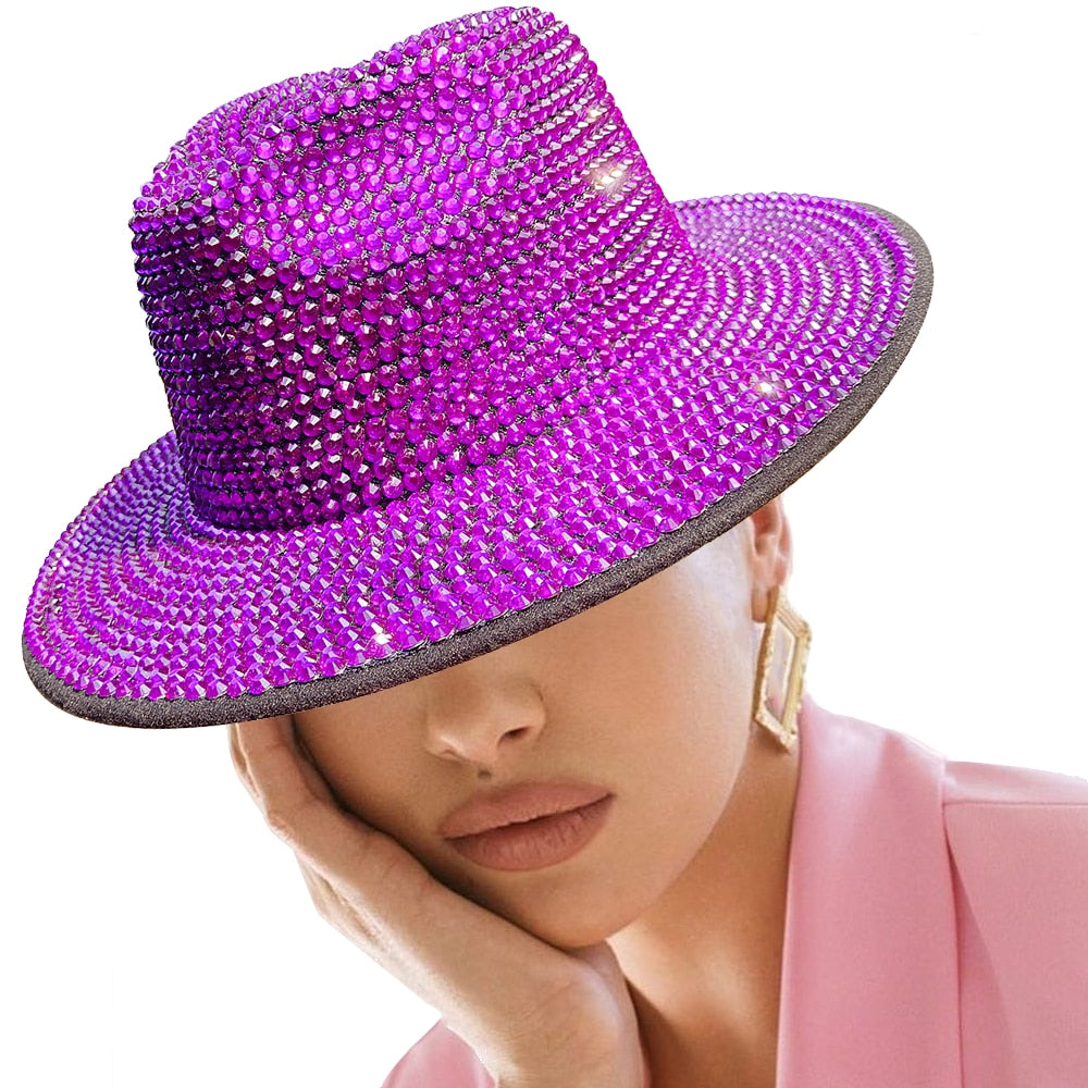 Unisex 2-color Fedora Hats