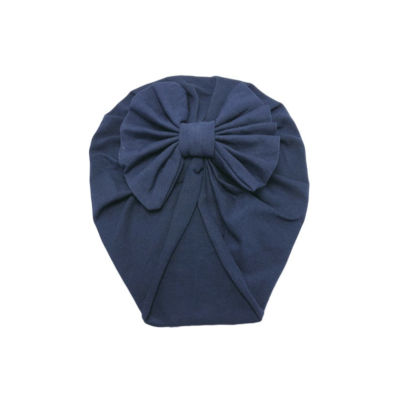 Solid Color Baby Headbands -Cotton Turbans -Hair Accessories