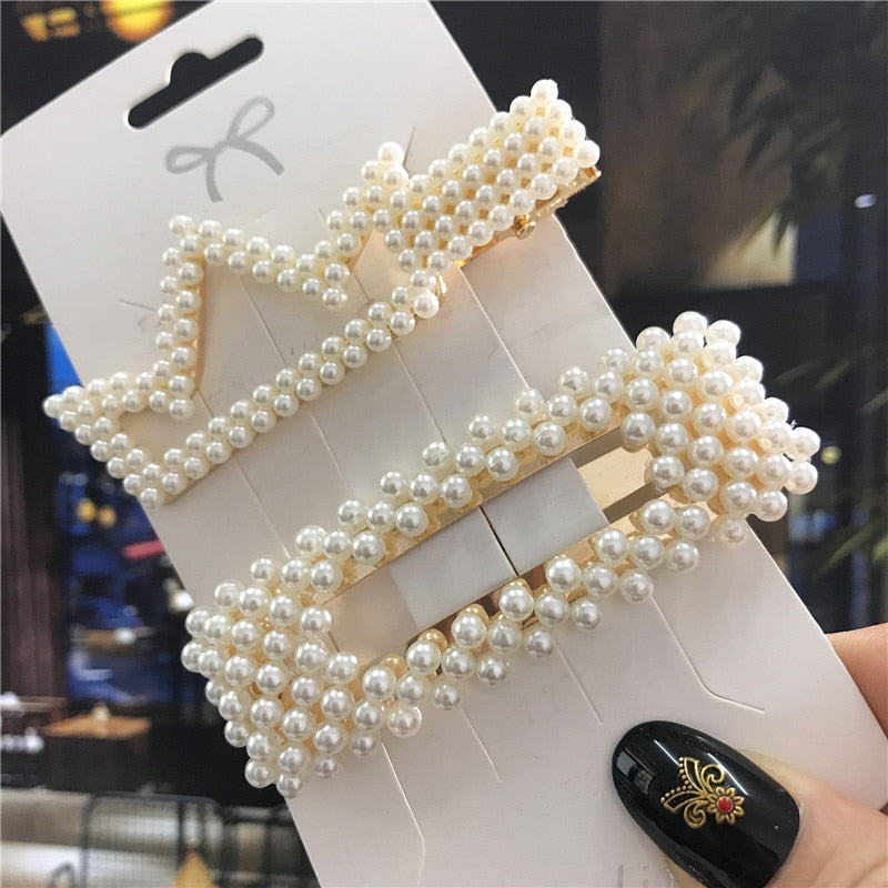 Fashionable Pearl Hair Clips-Pin for Women