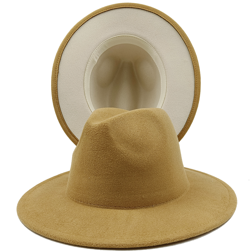 Unisex 2-color Fedora Hats