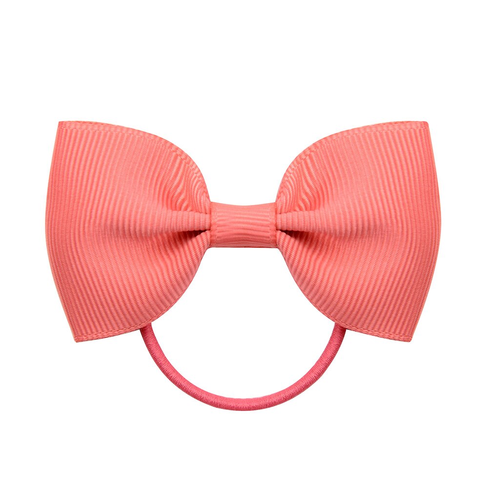 Small Elastic Rubberband Bow for Girls