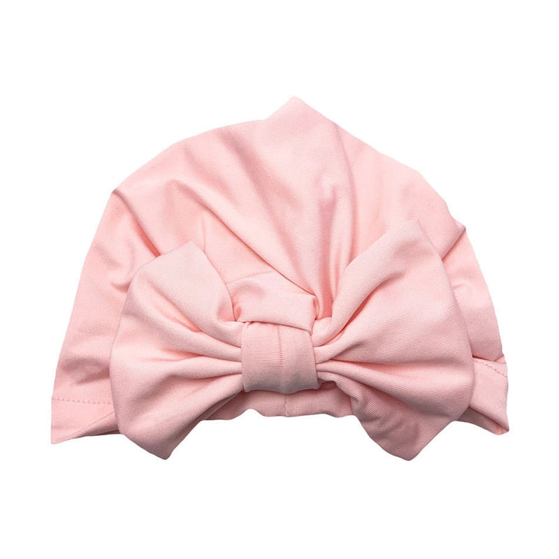 Solid Color Baby Headbands -Cotton Turbans -Hair Accessories