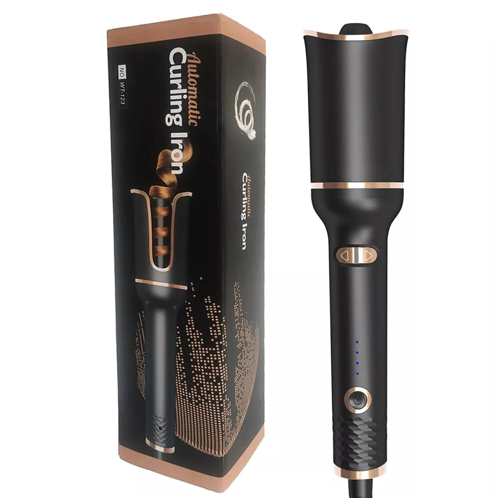 Multi-Automatic Ceramic LCD Hair Curling Iron