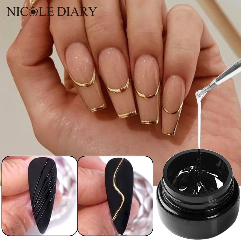 NICOLE DIARY 4 in 1 Nail Extension Lamp Glue Gel