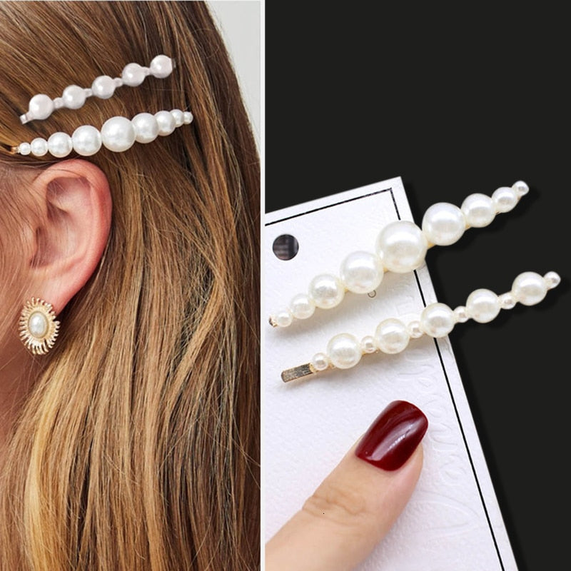 Fashionable Pearl Hair Clips-Pin for Women