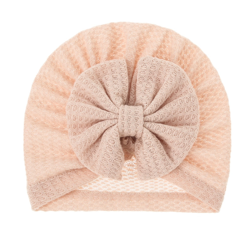 Solid Color Baby Headbands -Cotton Turbans -Hair Accessories