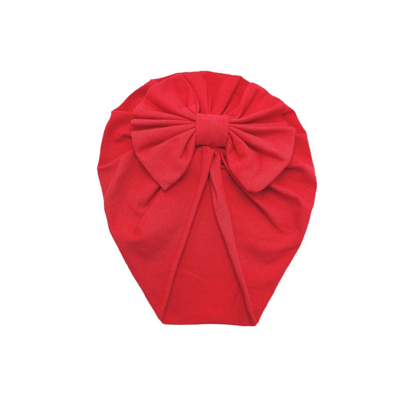 Solid Color Baby Headbands -Cotton Turbans -Hair Accessories