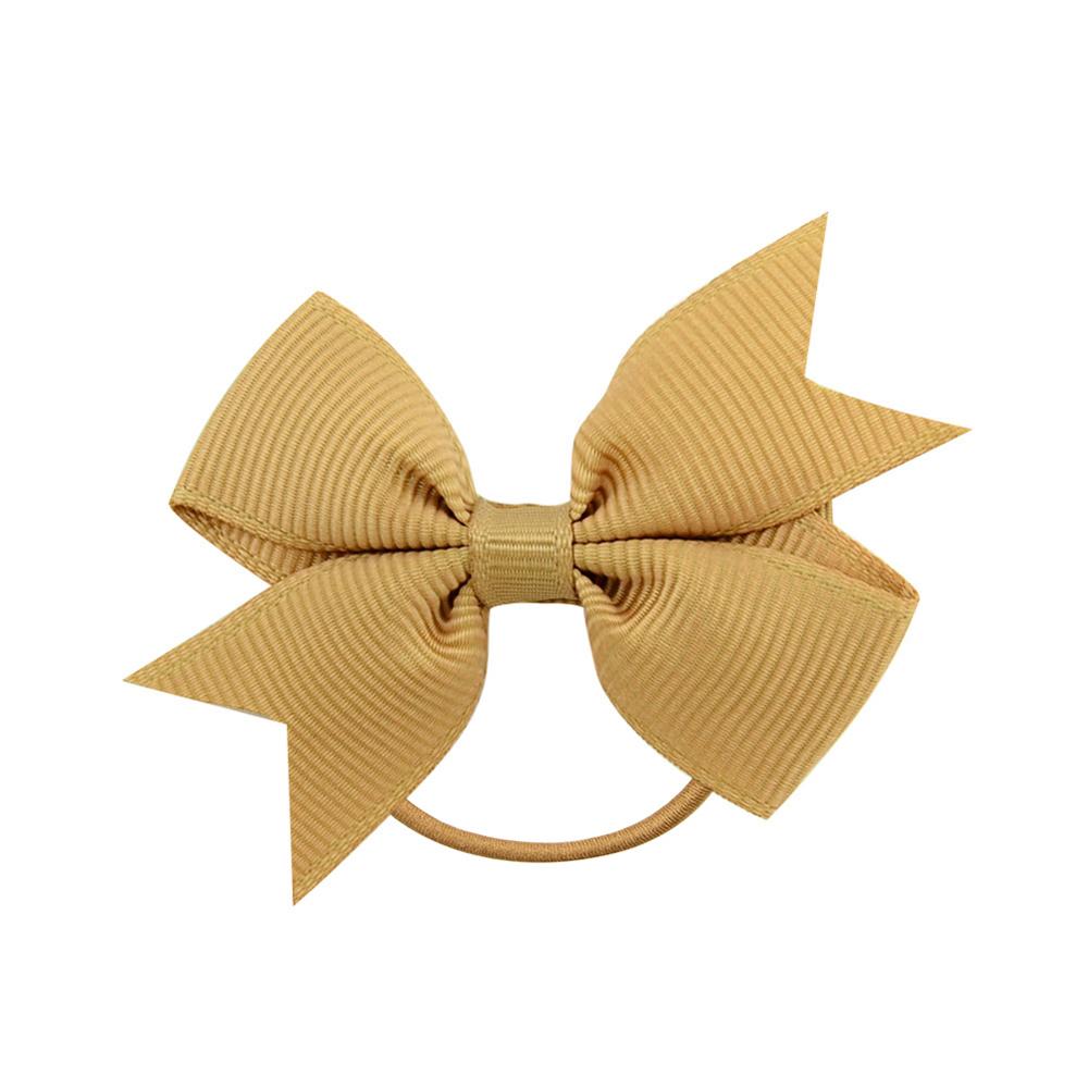 Small Elastic Rubberband Bow for Girls
