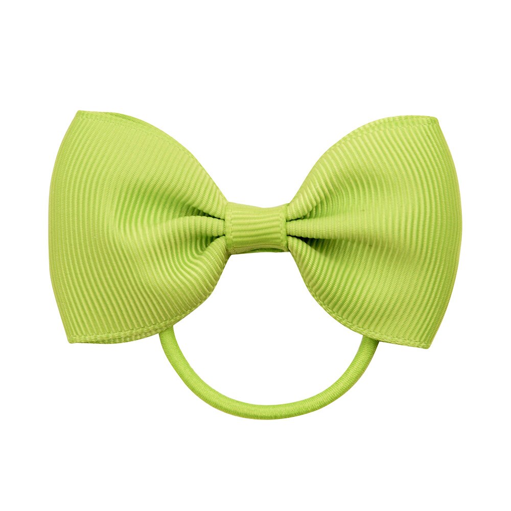 Small Elastic Rubberband Bow for Girls