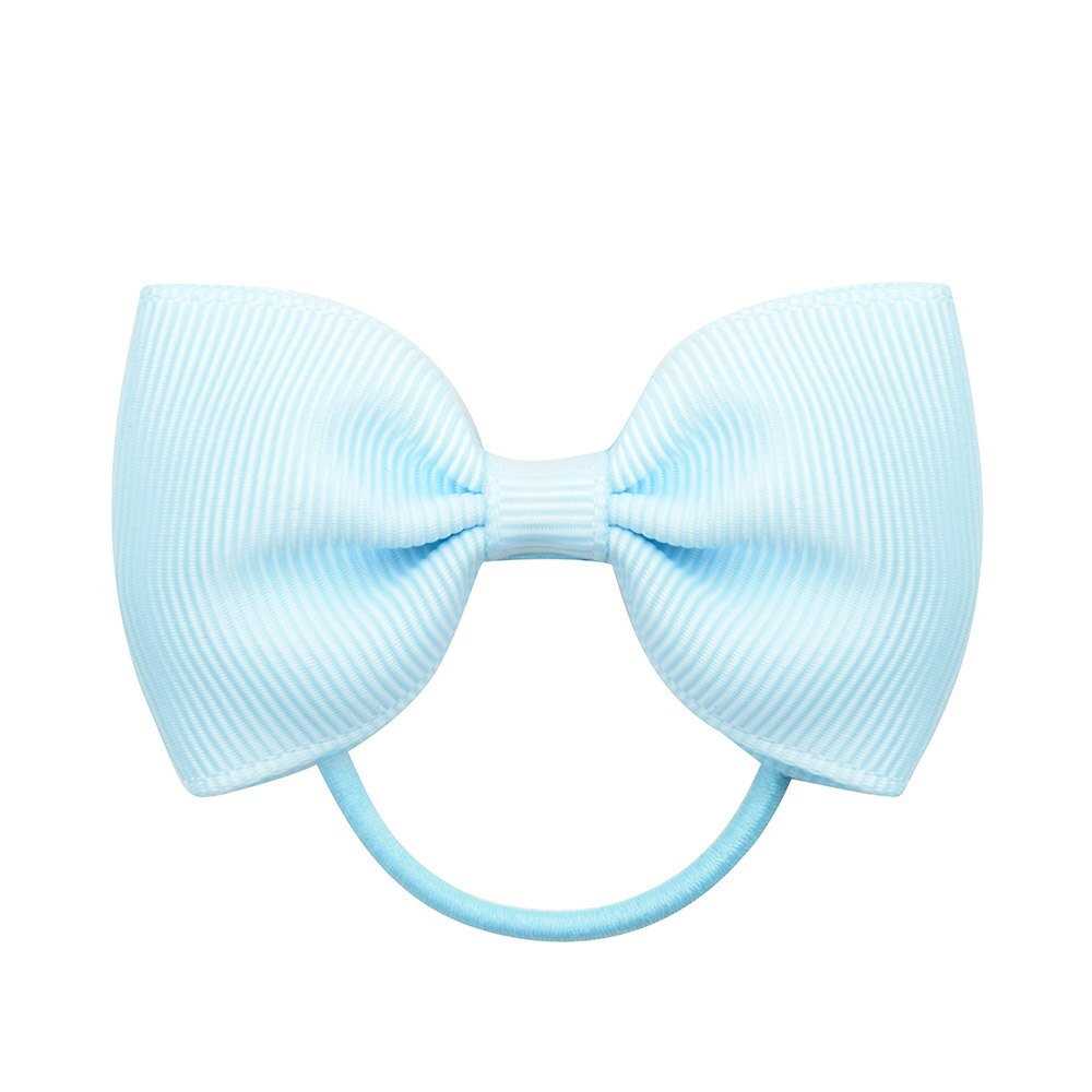 Small Elastic Rubberband Bow for Girls