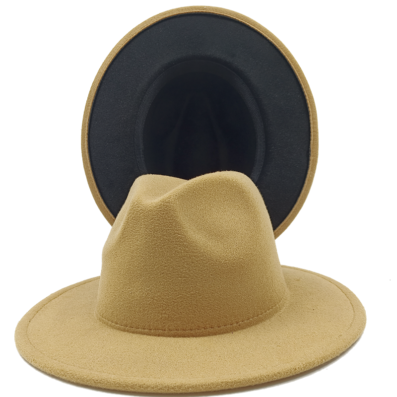 Unisex 2-color Fedora Hats