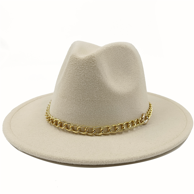 Unisex Fedora Hats w/Chains or Painted