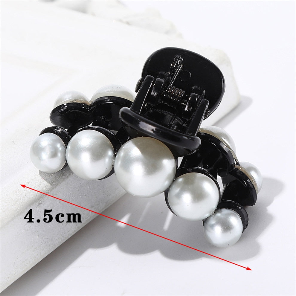 Big Acrylic Pearls / Hair Claw Clips for Women