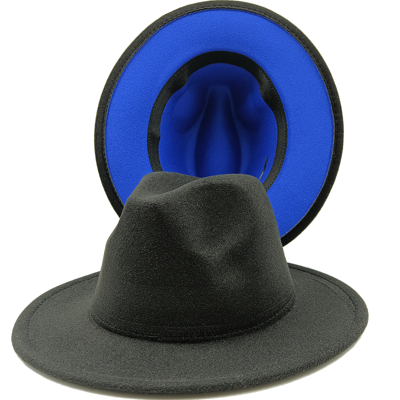 Unisex 2-color Fedora Hats