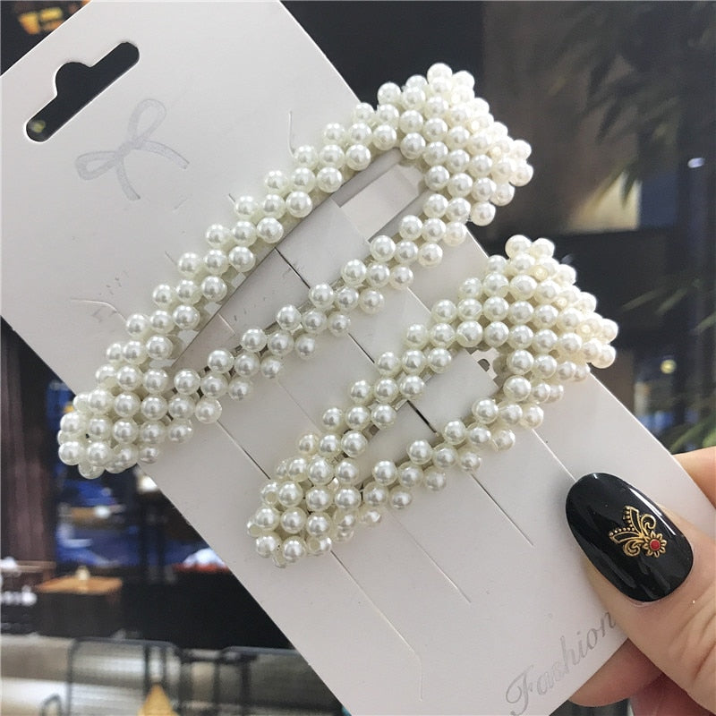 Fashionable Pearl Hair Clips-Pin for Women