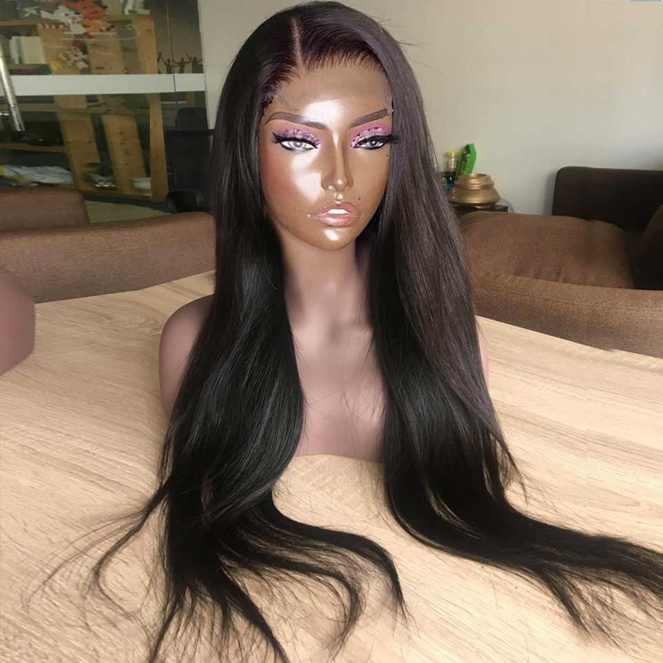 Bone Straight 13x4 Lace Front Brazilian Human Hair for Women