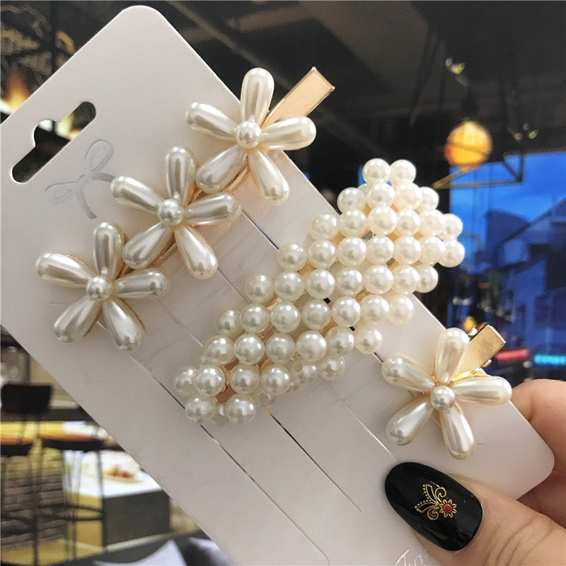 Fashionable Pearl Hair Clips-Pin for Women