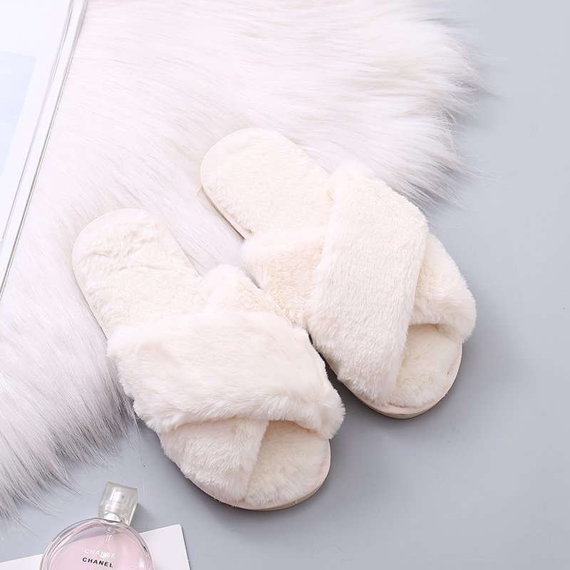 Warm Fluffy Slippers for Women