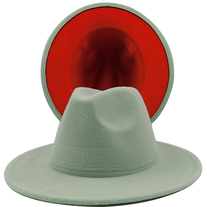 Unisex 2-color Fedora Hats