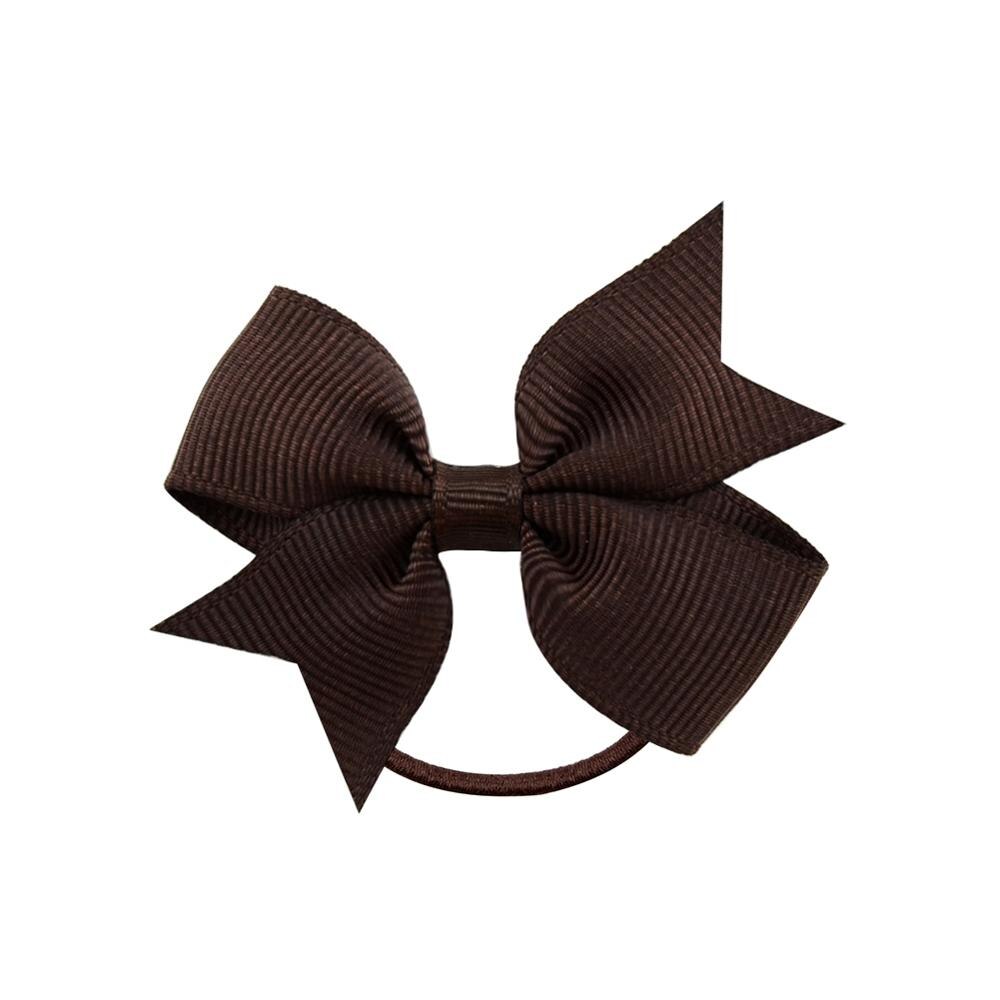 Small Elastic Rubberband Bow for Girls