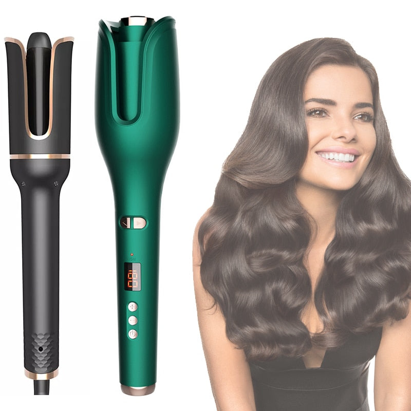 Multi-Automatic Ceramic LCD Hair Curling Iron