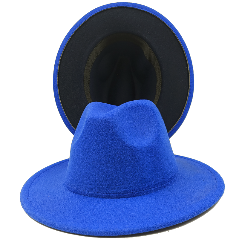 Unisex 2-color Fedora Hats