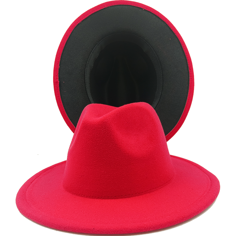 Unisex 2-color Fedora Hats